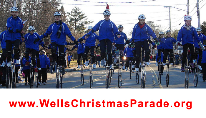 Wells Christmas Parade hosted by the Wells Chamber of Commerce